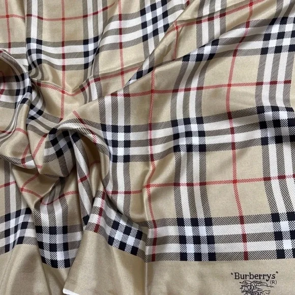 Burberrys Silk Scarf 🧣 - Picture 1 of 7